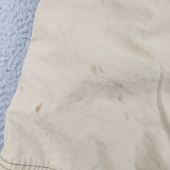 Vintage Bugle Boy Shorts Men's 38 Tan Baggy Skater Wide Leg 90s Retro Relaxed - Picture 9 of 11